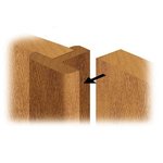 T Piece Rebate kit for double doors