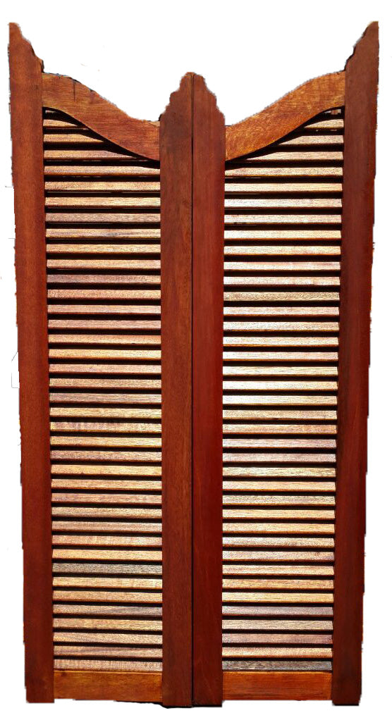 Saloon Louvre Doors Pointed Top 813 X 1500