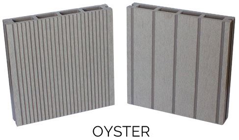 4 Everdeck Oyster Composite Decking Board