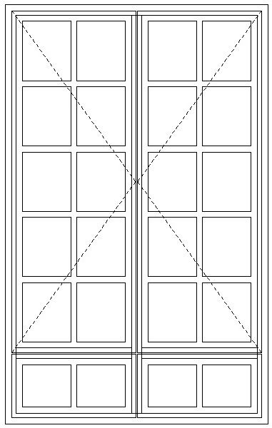 BD57/G Small Pane 1103W X 1765H