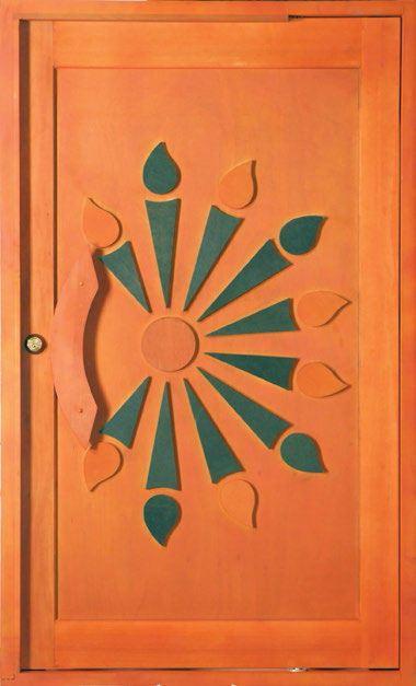 Sun Pivot Door Pre-Hung 1200 X 2032