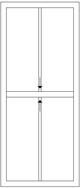 900W X 2100H Victorian Sliding Sash Window