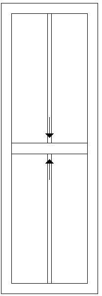 600W X 1800H Victorian Sliding Sash Window