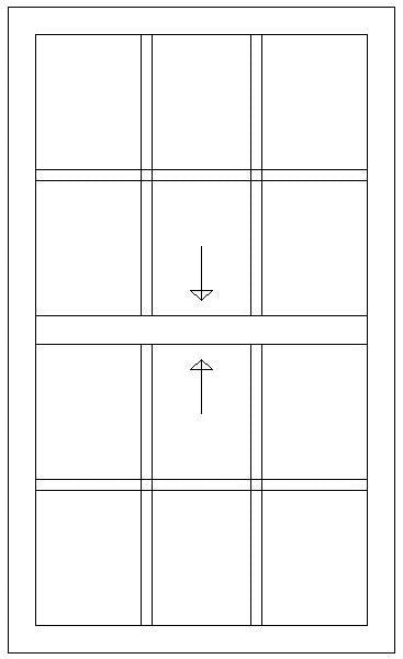900W X 1500H Cape Dutch Sliding Sash Window