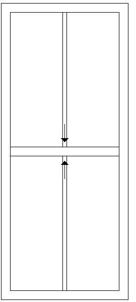 900W X 2100H Victorian Sliding Sash Window