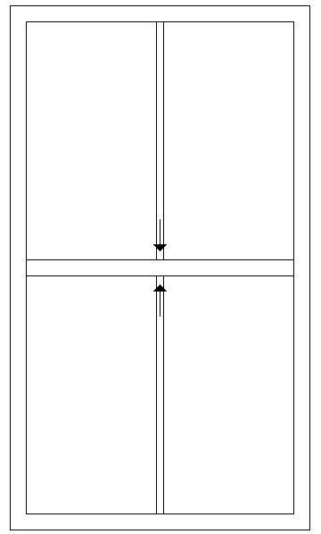 1200W X 2100H Victorian Sliding Sash Window