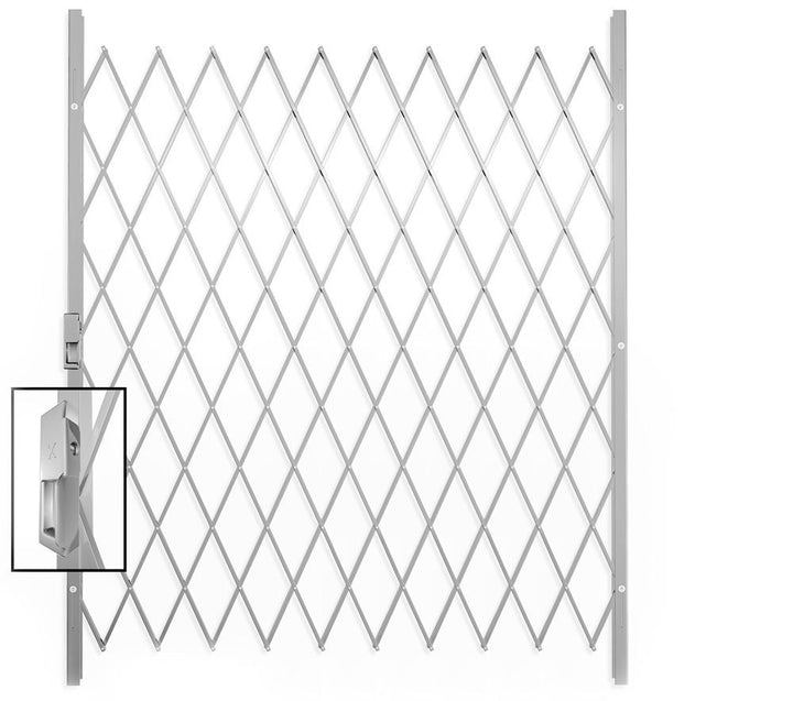 Saftidor F Slamlock Security Gate - 1600mm x 2000mm White