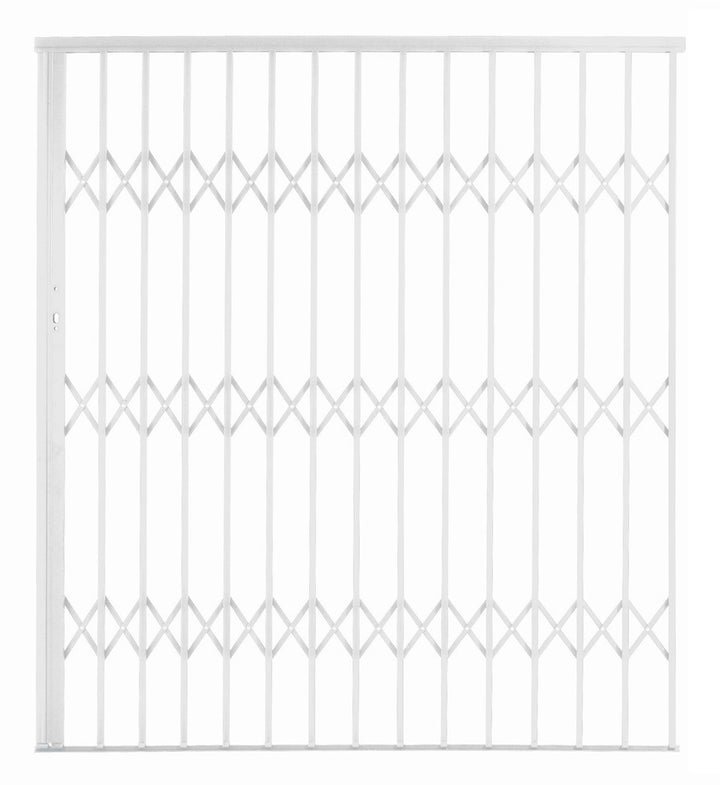 Alu-Glide Security Gate 1800mm x 2150mm White