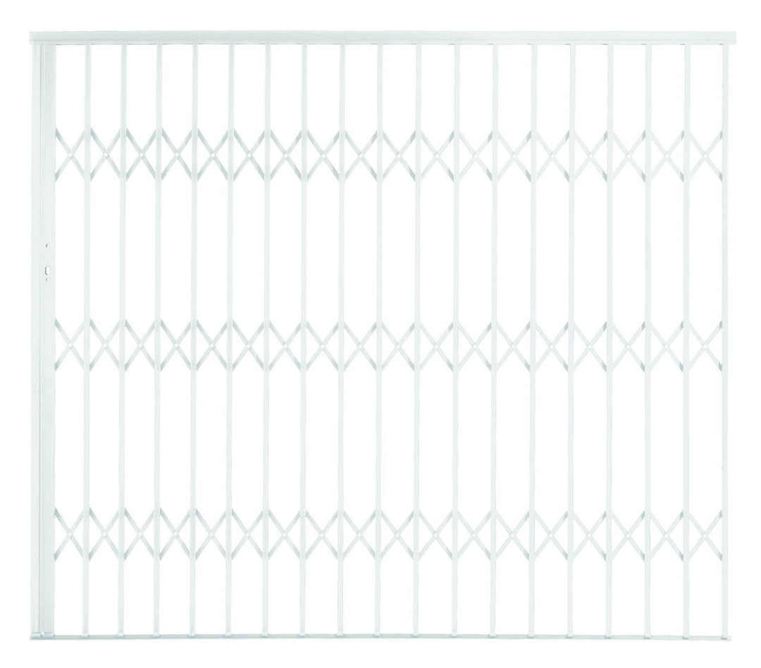 Alu-Glide Security Gate 2500mm x 2150mm White