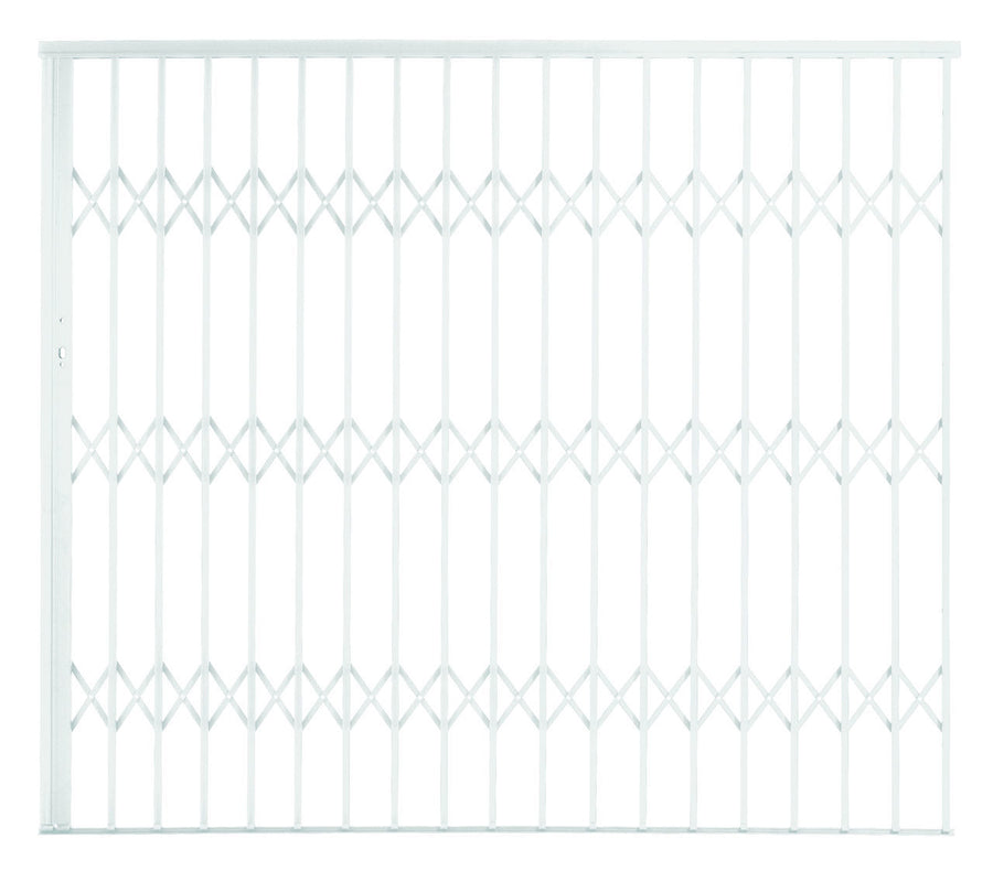 Alu-Glide Security Gate 2500mm x 2150mm White