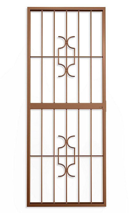 Homestyle Bronze Lockable Security Gate 770mm x 1950mm