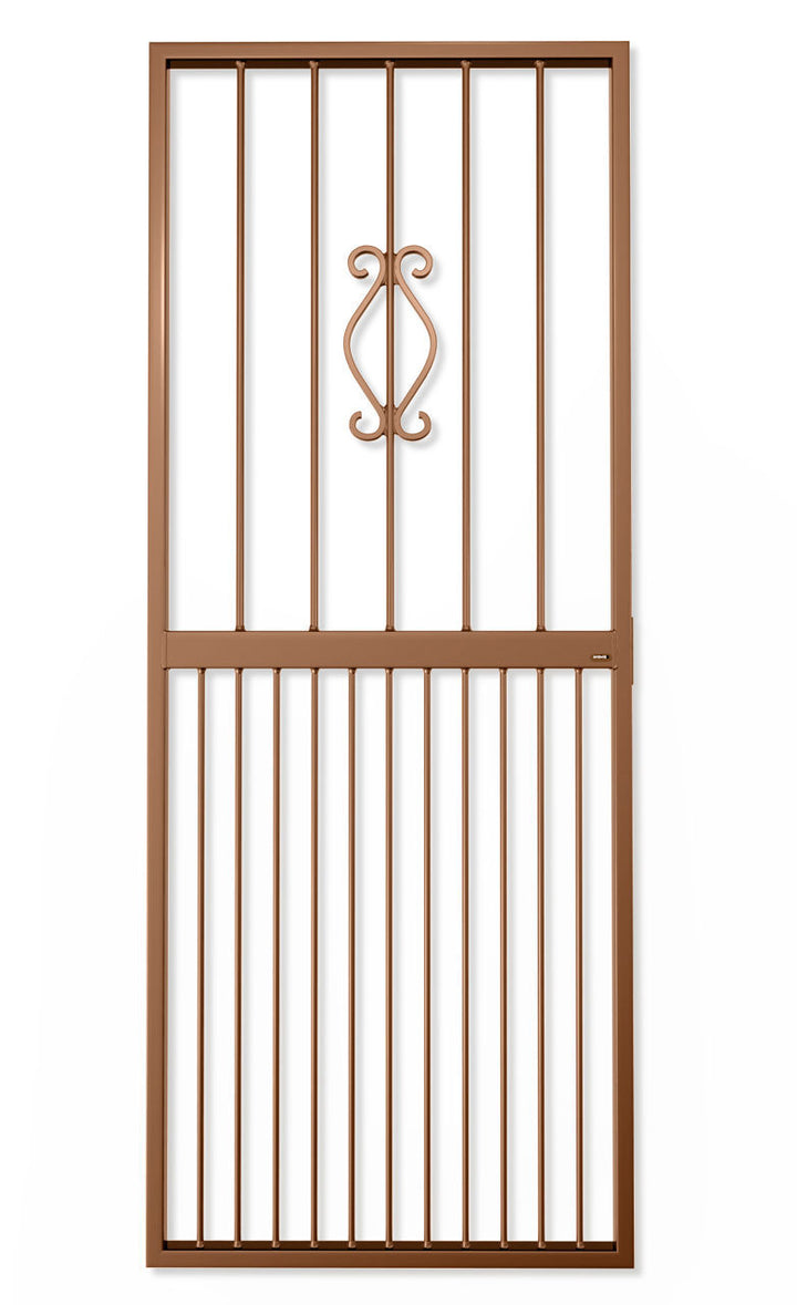 Regal Bronze Lockable Security Gate 770mm x 1950mm