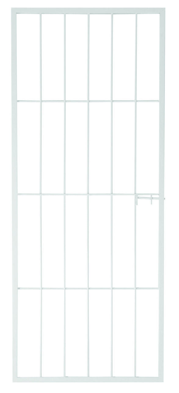 Econo White Shootbolt Security Gate 770mm x 1950mm