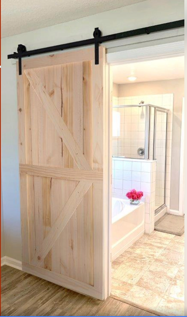Swartland Knotty Pine Barn Door 967 X 2134