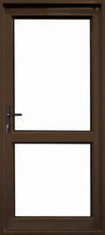 Kayo Aluminium OO Half Glass Door 900 X 2100