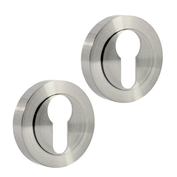 Round Euro Cylinder Zinc Escutcheon