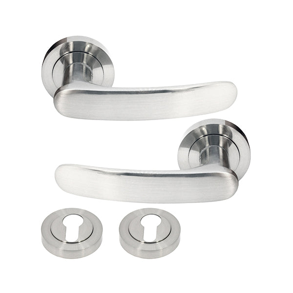 Northwest Handle on Rose Aluminium Handle