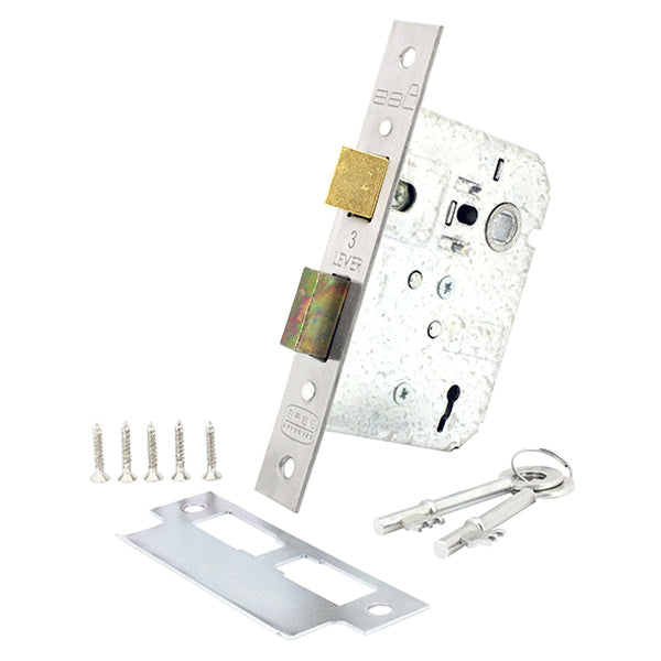 3 Lever Mortice Lock