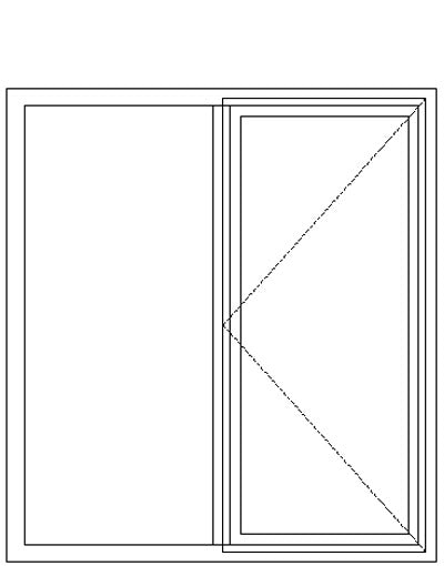 Economy Full Pane Windows >> 1195mm High Windows