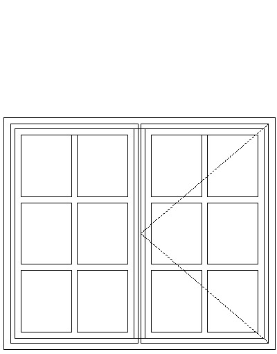 Economy Small Pane Window >> 910mm High Windows