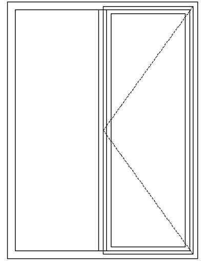 Economy Full Pane Windows >> 1460mm High Windows