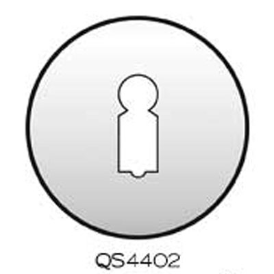 German Keyhole Escutcheons