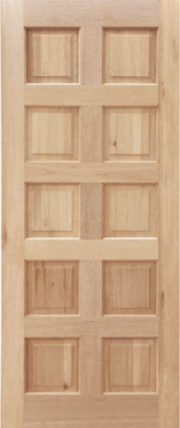 10 Panel Door With 42 mm Panels