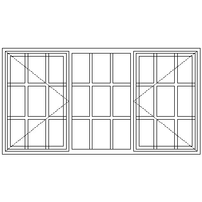 SC4 Strongwood Security Window 1710W X 920H