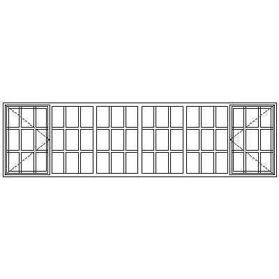 SC22108 Strongwood Security Window 3375W X 920H