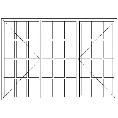 SD4 Strongwood Security Window 1710W X 1205H