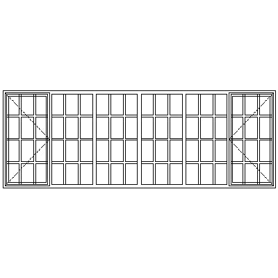 SD22108 Strongwood Security Window 3375W X 1205H