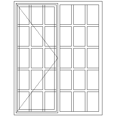 SD52 Strongwood Security Window 1155W X 1490H