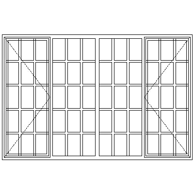 SD522 Strongwood Security Window 2265W X 1490H