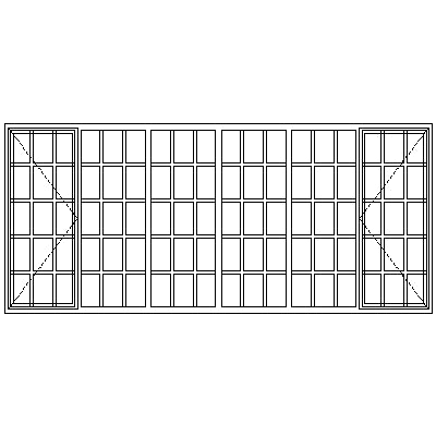SD522108 Strongwood Security Window 3375W X 1490H