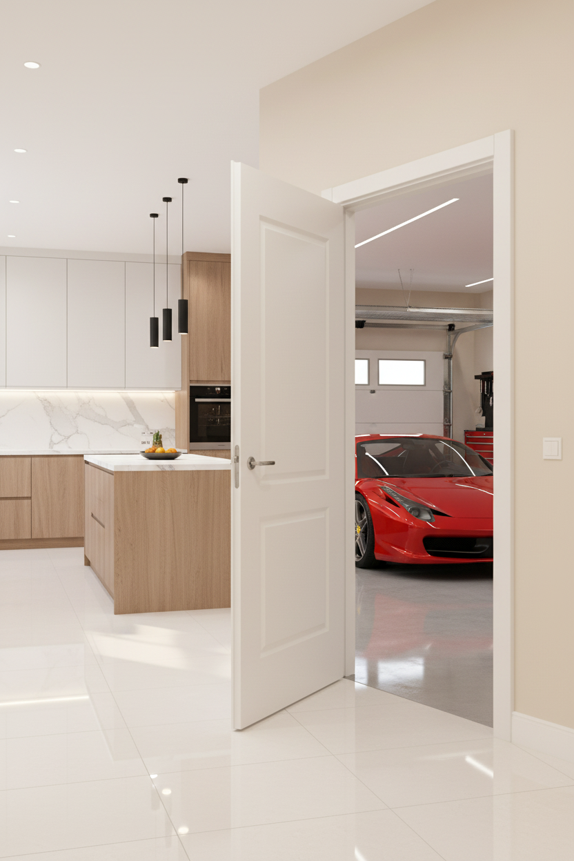 2 Panel Elegance 813 x 2032 Door 30 Minute Fire Rated