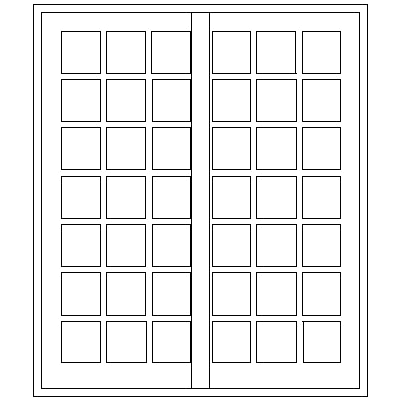 1800mm Wide Strongwood Slider LHF