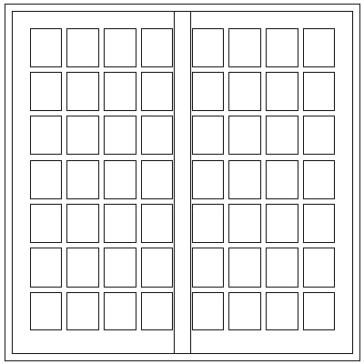 2100mm Wide Strongwood Slider RHF