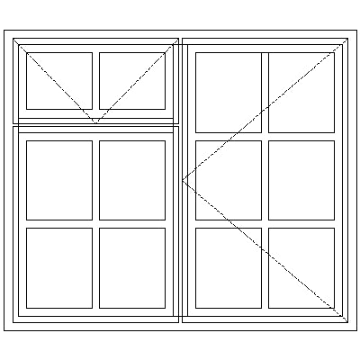 WC2F Small Pane 1060W X 910H