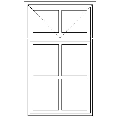 WC5F Small Pane 540W X 910H