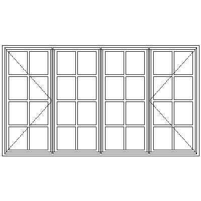 WD22 Small Pane 2100W X 1195H