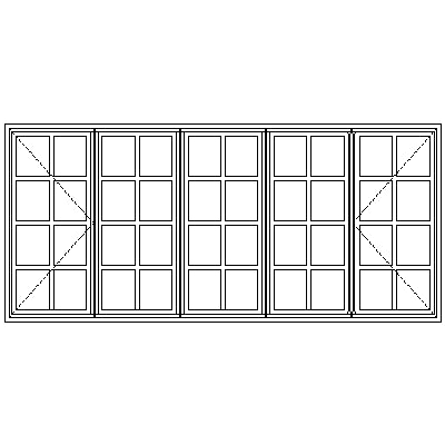 WD229 Small Pane 2620W X 1195H