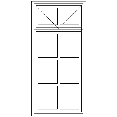 BD5F Small Pane 574W X 1215H