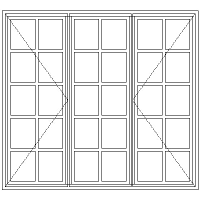 WD54 Small Pane 1580W X 1460H