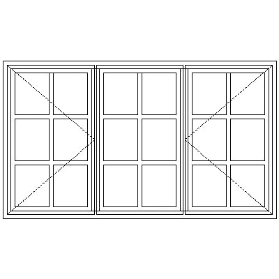 Line Drawing of LNC Small Pane