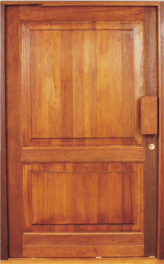 2 Panel Pivot Door 1200 X 2032