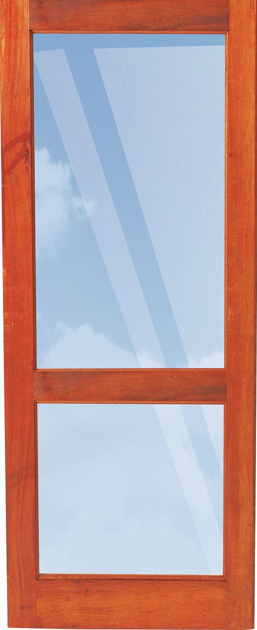 Full Pane with Safety Rail 813 X 2032