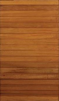 Semi Solid Horizontal Slatted Pivot Door 1200 X 2032