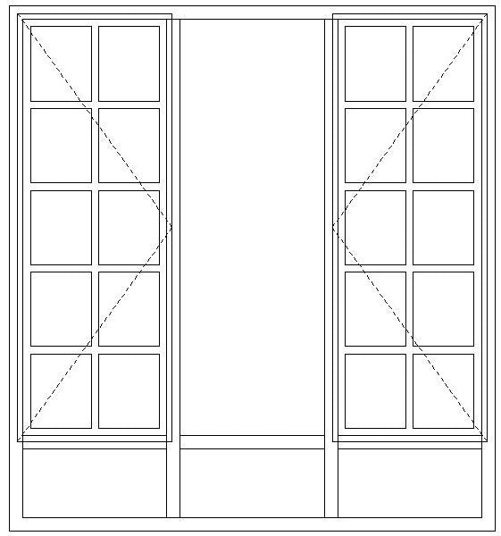 BD54/NG9 Full Pane 1632W X 1765h
