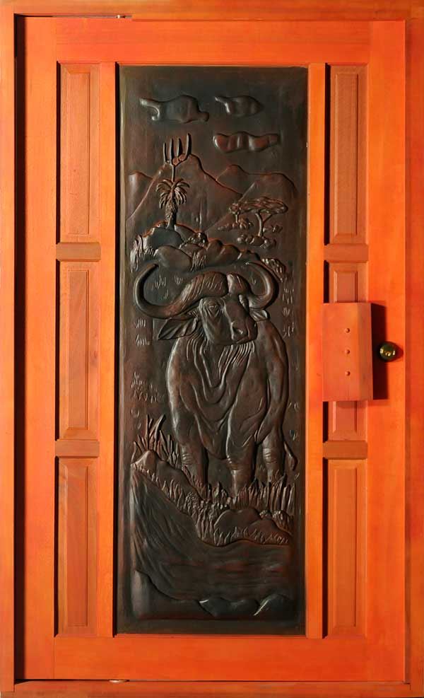 Buffalo Pivot Door Pre-Hung 1200 X 2032