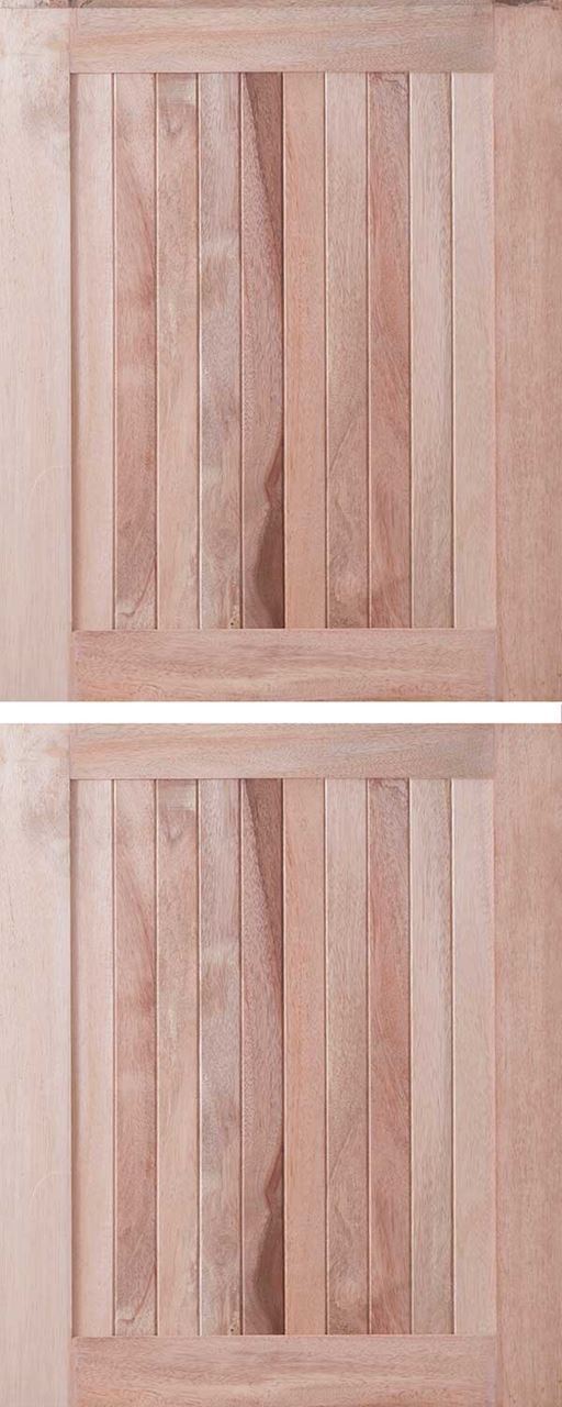 Frame & Ledge Meranti Z Braced Stable - External Doors - Doors Direct